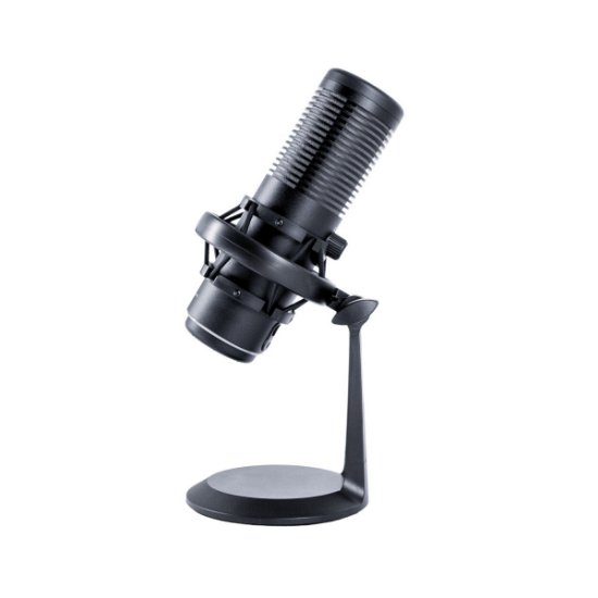 Mikrofon EPOCH Phobos, RGB, namizni, USB, črni