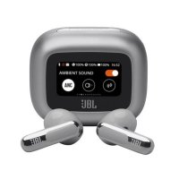 Slušalice JBL Live Flex 3, bežične, Bluetooth, ANC, in-ear, srebrne Slušalke JBL Live Flex 3, brezžične, Bluetooth, ANC, ušesne, srebrne