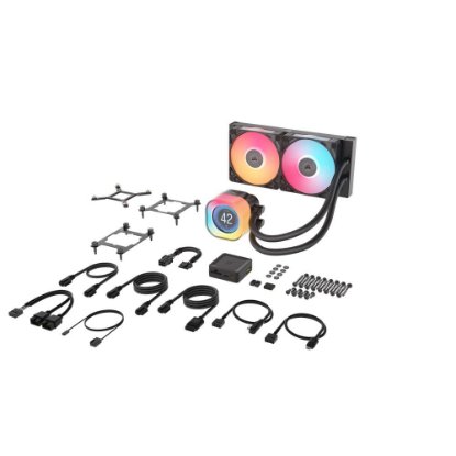 Vodno hlajenje CORSAIR iCUE LINK TITAN RX LCD 240, za Intel i AMD