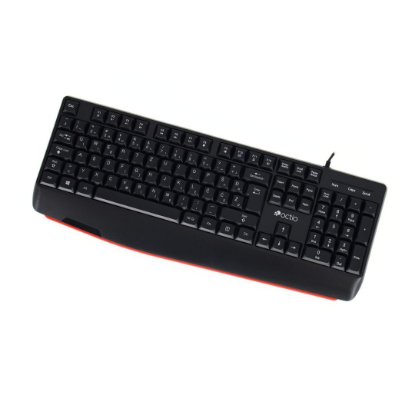 Tipkovnica OCTIO K201U, črna, USB