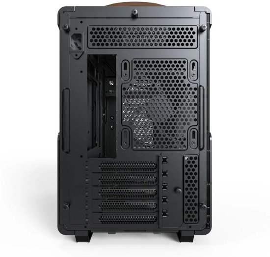 Ohišje  MONTECH Heritage, s steklom, ATX, črno.