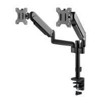 Nosilec za monitor BIT FORCE BRACKET DMG-32-2M, namizni, do 32", za 2 monitorja, črn