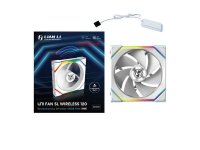 Ventilator LIAN LI UNI FAN SL Wireless Reverse Blade, ARGB, 120mm PWM, beli