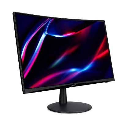 Gaming monitor 23,6" ACER UM.UE0EE.301, FHD, VA, 180 Hz, 1 ms, 250 cd/m2, ukrivljen, zvočniki, črn