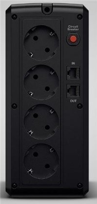 UPS CYBERPOWER, UT1050EG, 1050VA/630W, line-int., šuko, 4 utičnice, crni