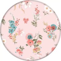 Dodatek za pametni telefon POPSOCKETS, roza ograja s cvetjem