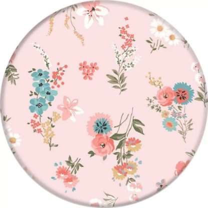 Dodatek za pametni telefon POPSOCKETS, roza ograja s cvetjem