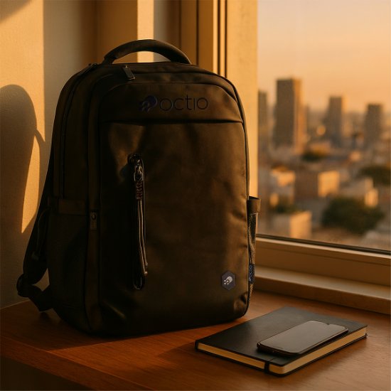 Nahrbtnik za prenosnik OCTIO Urban 15,6". črni