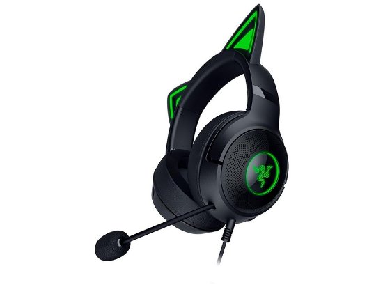 slušalke RAZER Kraken Kitty V2, USB, črne