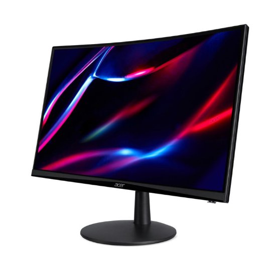 Gaming monitor 23,6" ACER UM.UE0EE.301, FHD, VA, 180 Hz, 1 ms, 250 cd/m2, ukrivljen, zvočniki, črn