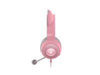 slušalke RAZER Kraken Kitty V2 Quartz, USB, roze