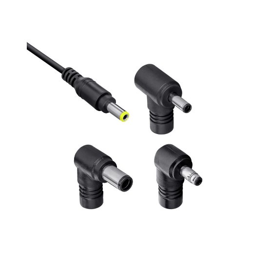 Polnilec za prenosni računalnik TRUST Maxo, 90W, za HP, črni