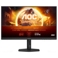 Igralni monitor 27" AOC Q27G4XF, QHD, IPS, 180Hz, 1ms, 300cd/m2, pivot, črn