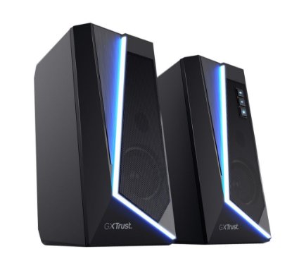 Zvočniki TRUST GXT 609 Zoxa, RGB, 6W, črni