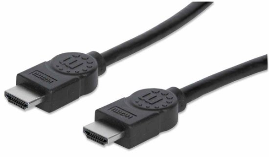 Kabel MANHATTAN, HDMI (M) na HDMI (M), ARC, 3D, 4K@30Hz, 5.0m