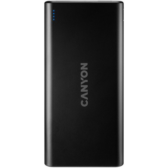 Mobilni USB polnilec CANYON PB-106, 10000 mAh, črni