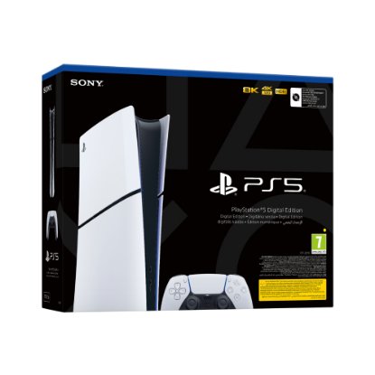 PlayStation 5 Slim Digital Edition D ohišje + PS5 DualSense brezžični kontroler