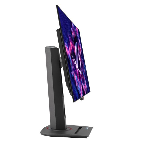 Igralni monitor 26.5" ASUS ROG Swift XG27AQDMG, QHD, OLED, 240Hz, 0.03ms, 1300cd/m2, G-Sync, FreeSync, pivot, črn