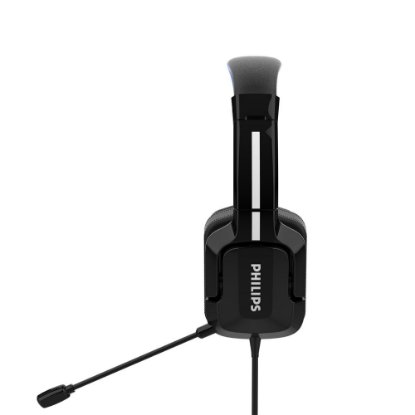 slušalke PHILIPS TAGH401BL, USB, črne