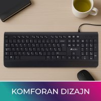 Tipkovnica OCTIO K200U, črna, USB