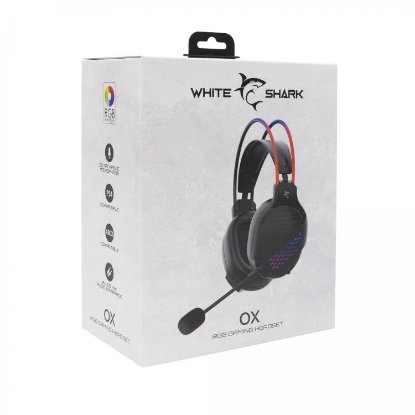 Slušalke White Shark GH-2140 OX, USB, črne