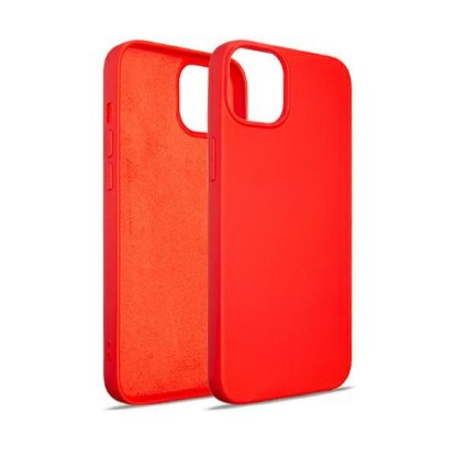 Ovitek BELINE Silicone za iPhone 15 Plus, rdeči
