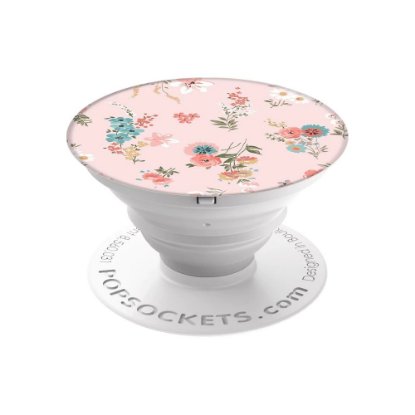 Dodatek za pametni telefon POPSOCKETS, roza ograja s cvetjem