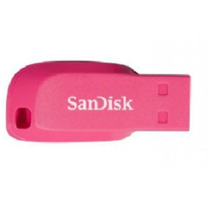 Pomnilnik USB FLASH DRIVE, 16 GB, SANDISK Cruzer Blade, SDCZ50C-016G-B35PE, roza