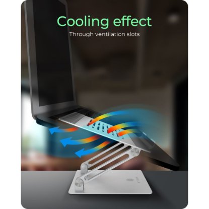 Stojalo za prenosni računalnik ICY BOX IB-NH300, do 17", sivo.