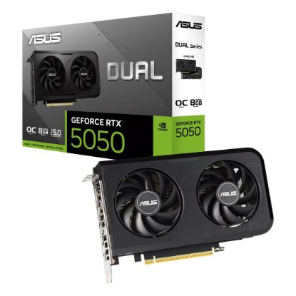 Grafična kartica ASUS GeForce RTX 5050 Dual OC, 8GB GDDR6