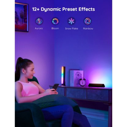 LED svetilka GOVEE RGBICWW WiFi + Bluetooth Flow Plus Light Bars