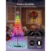 Dekorativne LED lučke GOVEE Cone Tree Lights