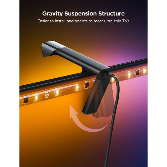 LED trak GOVEE Envisual TV Backlight 3 Lite, za TV 75-85"