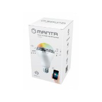 Pametna LED žarnica MANTA DLB002, disco način, Bluetooth