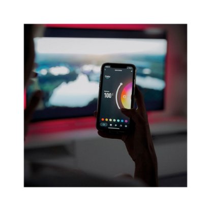 LED trak KSIX ColorLed TV, 16 RGB barv, 4 dinamični barvni načini, upravljanje z aplikacijo, daljinski upravljalnik, 3m