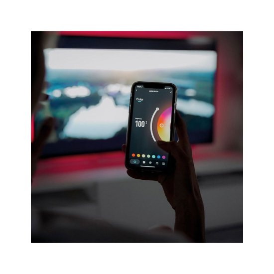 LED trak KSIX ColorLed TV, 16 RGB barv, 4 dinamični barvni načini, upravljanje z aplikacijo, daljinski upravljalnik, 3m