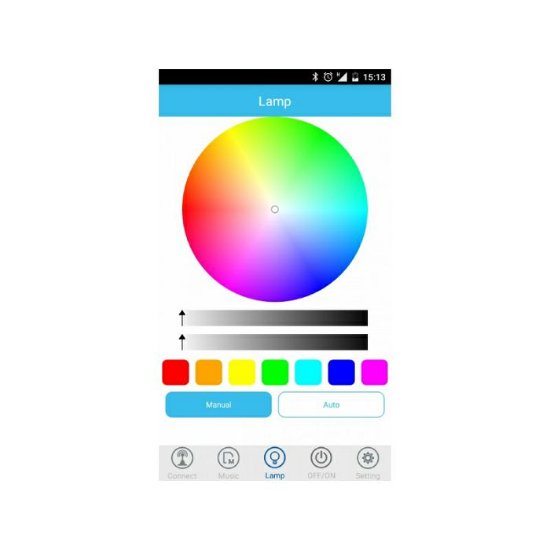 Pametna LED žarnica MANTA DLB002, disco način, Bluetooth