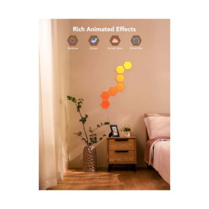 LED panel GOVEE Glide Hexa, 10 kosov