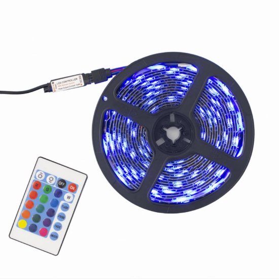 LED trak WHITE SHARK Helios-3, RGB, USB, daljinski upravljalnik, 3m