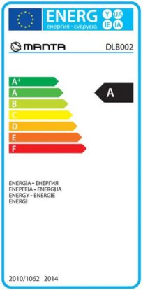 Pametna LED žarnica MANTA DLB002, disco način, Bluetooth