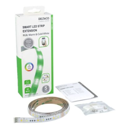 LED trak DELTACO SH-LS4M, RGB, 2700K-6500K, 4m, WiFi