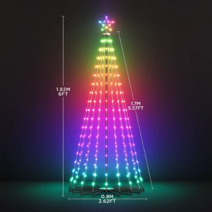 Dekorativne LED lučke GOVEE Cone Tree Lights