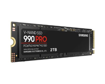 SSD 2TB SAMSUNG 990 PRO NVMe M.2, MZ-V9P2T0BW, maks. do 7450/6900 MB/s