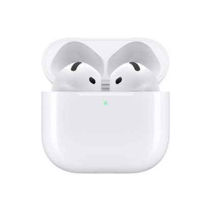 Slušalice APPLE Airpods 4, USB-C, kutijica za punjenje, in-ear, mikrofon, bijele Slušalke APPLE AirPods 4, USB-C, polnilna škatlica, ušesne, mikrofon, bele