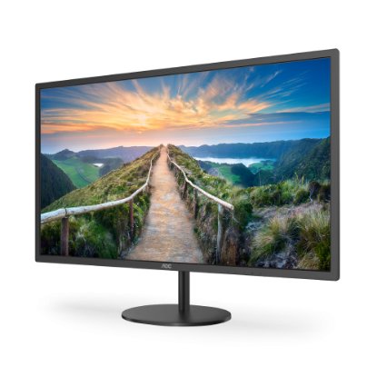 Monitor 31.5" AOC Q32V4, QHD, 75Hz, 4ms, 250cd/m2, 20M:1, črni