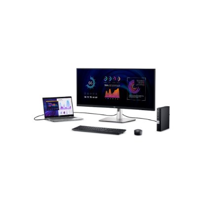 Monitor 34" DELL P3424WE, UWQHD, IPS, 5ms, 300cd/m2, 1000:1, USB-C, ukrivljen, črni