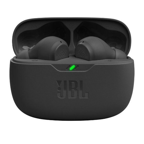 slušalke JBL Vibe Beam, brezžične, Bluetooth, in-ear, črne