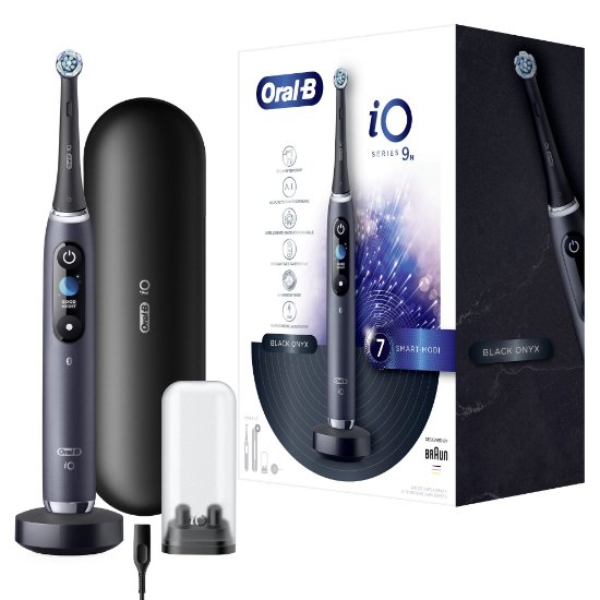 Električna zobna ščetka ORAL-B iO9, Black Onyx