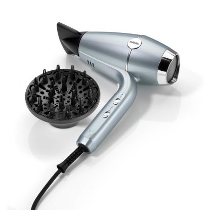Sušilnik za lase BABYLISS D773DE Hydro Fusion, 2100 W, moder