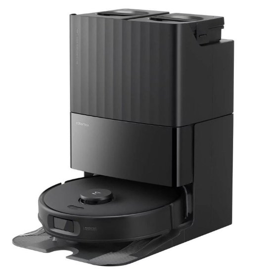 Robotski sesalnik ROBOROCK Q Edge 5v1, postaja za samodejno čiščenje, črn